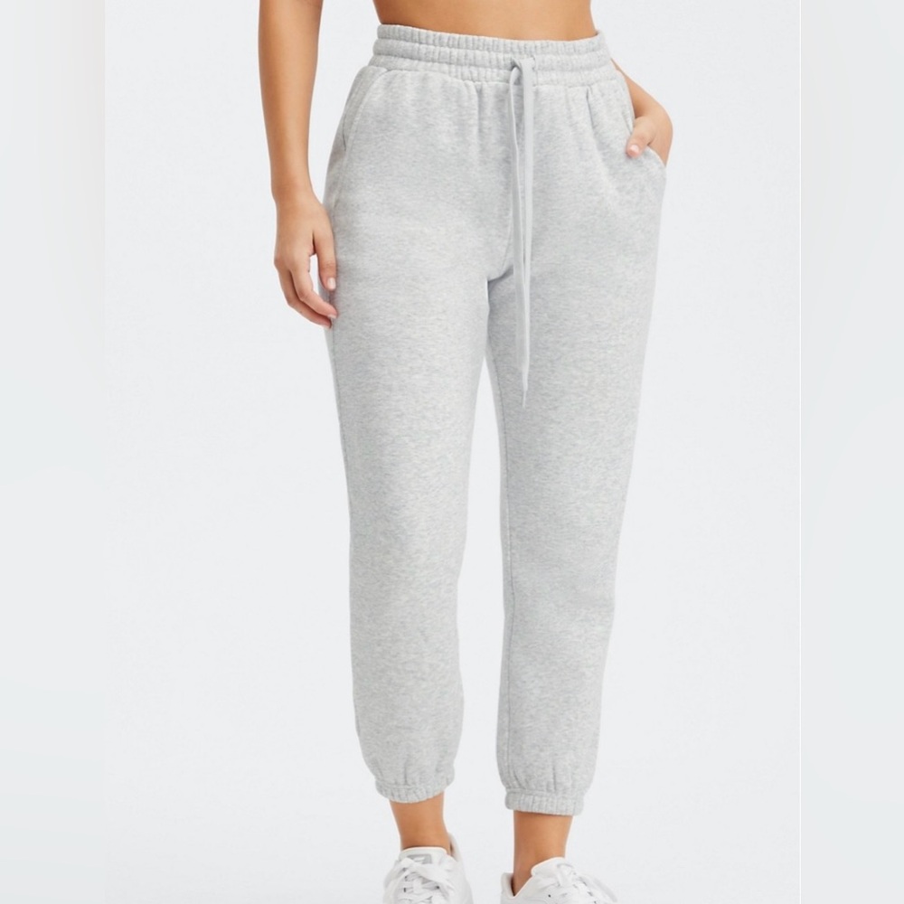 Fabletics Drawstring Sweatpants In Gray, Size Xs - image 1